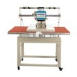 (image for) 20x28" Pneumatic Heat Press Machine Infrared Positioning Up Sliding Dual Platen