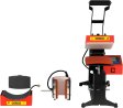 3 in 1 Combo Heat Press Machine for Cap,Label,Cup